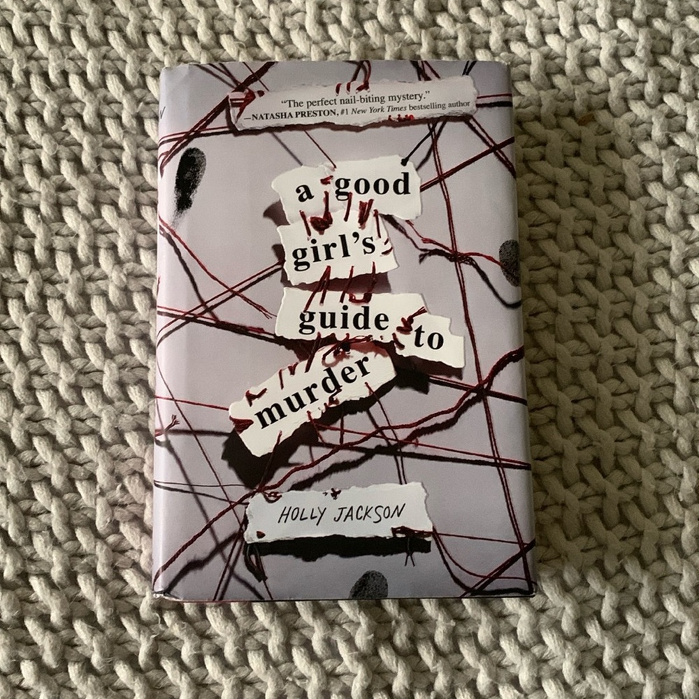 A Good Girl’s Guide to Murder hardcover novel by Holly Jackson